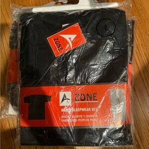 Zone Men's Black Sleepwear Set